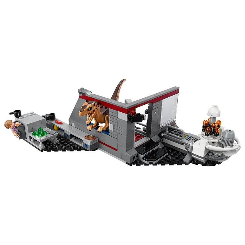 Lego jurassic world 75932 jurassic park velociraptor chase